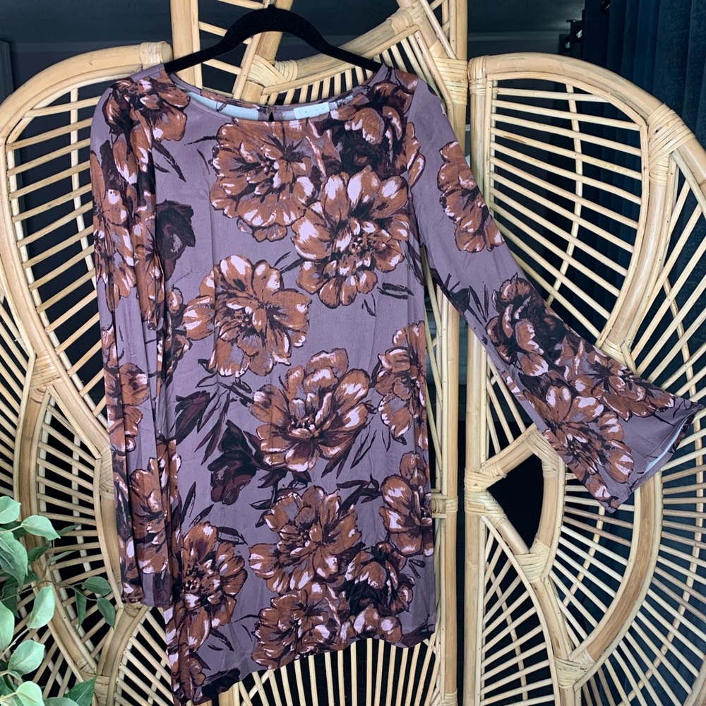 Leith floral mini dress in size XS